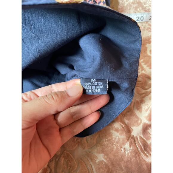 Vintage boho indie beaded embellished patchwork vest size medium - Picture 4 of 7